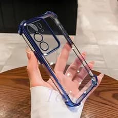 Invólucro Para Realme C75 Quatro Cantos anti-Queda Transparente Caixa De Telefone São Capa Resistente A Quedas