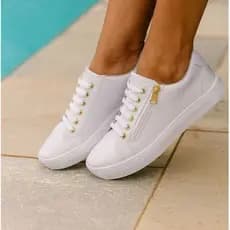 Tênis Feminino Lindo Sapatênis Casual Calçado Leve Confortável Perfeito para todas ocasiões Festas