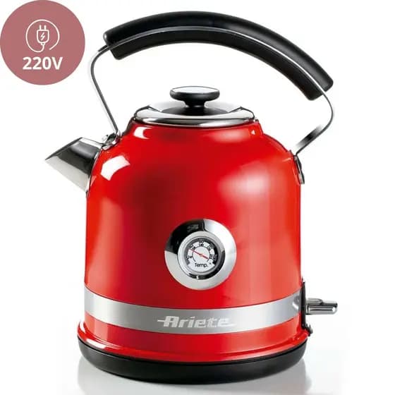 Chaleira Elétrica Moderna Vermelha 1,7L 220V - Ariete