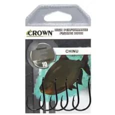 Anzol Crown Chinu Black - 10 unidades