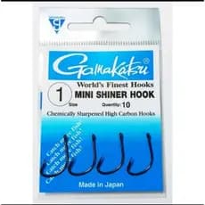 Anzol Gamakatsu Mini Shiner Hook