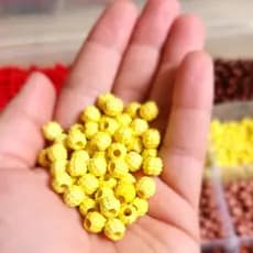 5 Miçangas para Pesca Abacaxi