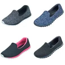 Tenis Feminino Calce Facil Confortavel Slip Tradicional Caminhada