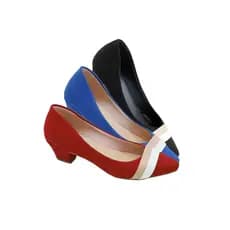 Sapato Scarpin Feminino Salto Baixo Tradicional Com Laço Donna Santa