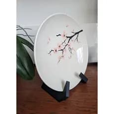 Suporte Expositor Geométrico para Pratos, Quadros e Livros - Design Moderno