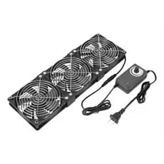Keyfanclub 3x 120mm Ventiladores De Pc Dc 12v