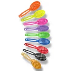 Kit 84, 50, 42, 36 OU 24 Escova Oval para Cabelos – Leve e Resistente Ideal de Brindes Lembrancinhas
