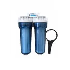 Filtro Purificador de Agua Duplo Transparente Tira Cloro