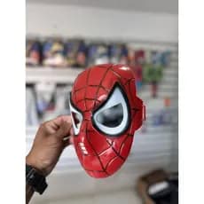 Máscara do Homem Aranha Infantil Brinquedo Spider Man Super Herói mascara do homem aranha de Plástico
