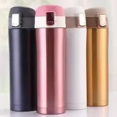 Garrafa de água térmica de academia garrafinha de água para geladeira 500ml inox a vácuo garrafa de água para geladeira
