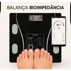 Balança Digital Medidora Corporal Bioimpedância balança digital corporal balança corporal até 180kg