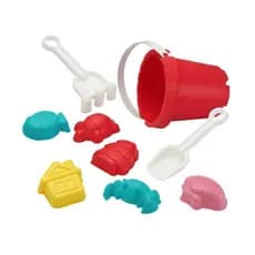 Baldinho de Praia Kit Balde Praia Castelinho Areia Infantil Completo Brinquedo Crianca