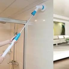 Adeus à sujeira com a vassoura elétrica escova e mop bivolt