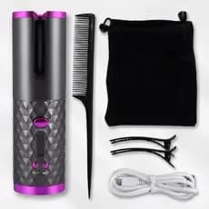 babyliss Modelador de Cachos Automático Profissional Ceramic LCD Bivolt Ondas Perfeitas 907 Premium 140°C até 230°C
