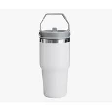 Copo Térmico Inox 600ml Branco - Estilo e Praticidade