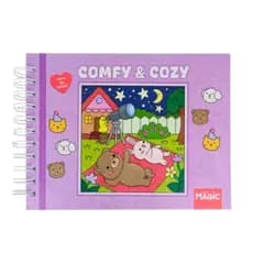 Divirta-se Colorindo: Livro Espiral Comfy e Cozy