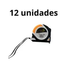 Trena 5 Metros Compacta com Trava Alta Precisão Resistente Fácil Uso Construção