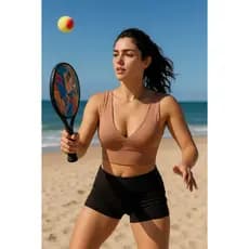 Croped Suplex Alta Elasticidade Conforto Sustentação aos Seios, Passeios Praias Esporte Academia Balada Caminhada