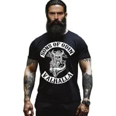 Camiseta Camisa Sons of Odin Vikings Valhala Moda Vkings