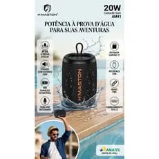 Caixa de som 20w-Bass Som estéreo-AM41