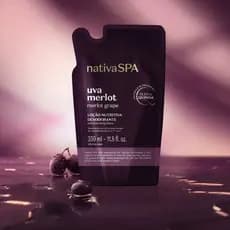 Refil Loção Nutritiva Desodorante Nativa Spa Uva Merlot 350ml