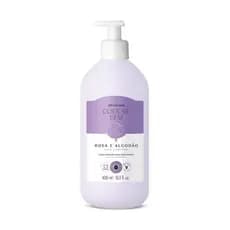 Loção Hidratante Desodorante Corporal Cuide-se Bem Rosa e Algodão 400ml