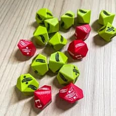 Kit de 17 dados de Lobisomem: O Apocalipse 5e