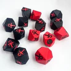 Kit de 15 dados de Vampire The Masquerade