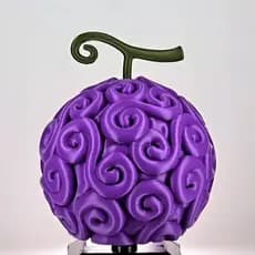 Gomu Gomu no Mi - caixa com abertura secreta de One Piece