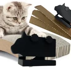Cortador de papelão para arranhadores de gato - ferramenta de corte portátil ambidestro