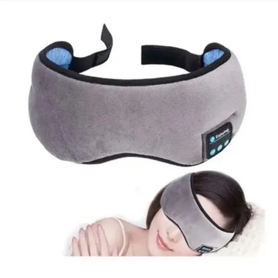 Mascara Para Dormir Tapa Olho Com Fone De Ouvido Bluetooth - s/m