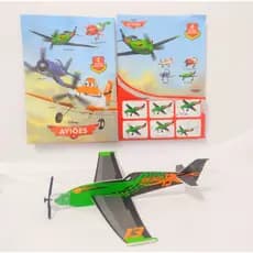 Kit Com 4 Planadores Avião Radicais  De Brinquedo Do Filme Aviões Da Disney kit lembrança
