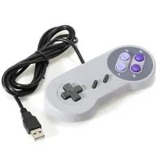 Controle Super Nintendo Snes Joystick Usb Jogos Emulador Pc