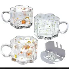 Caneca nuvem 300ml em vidro