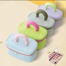 Bolsa para maquiagem / Necessaire para utilidades com divisões
