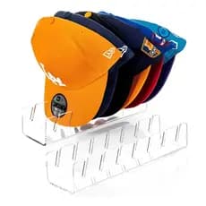 Suporte Organizador Para Até Sete Bonés Porta Boné Chapéu - Acrílico 3mm
