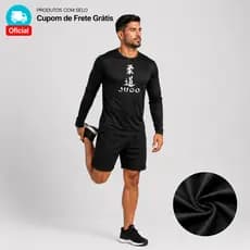 Camiseta Manga Longa JUDO Dry-Fit Básica Para Esportes Treino Academia LUTA LUTADOR Unissex SLIM