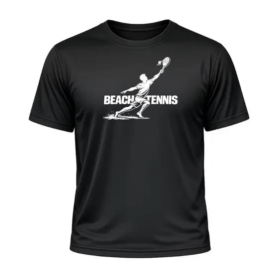 Camiseta BEACH TENNIS Esportes Praia Dry Fit Premium Ant-Suor e Ant-Odor Esportes Treino FITNESS Dri