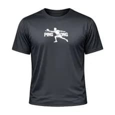 Camiseta TENIS DE MESA Para Esportes Treino Divertido Dry Fit Ant-Suor e Ant-Odor CASUAL SLIM