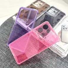 Capa Space 2 em 1 Silicone com acrílico Anti Impacto Para Motorola  G17 / G67 / G77 nova geração com proteção