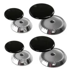 Kit 4 Peças Electrolux 76 56 52 Espalhador Bacia Fogão Celebrate Celebration Queimador Tampa 52Gp 76GRS Compatível