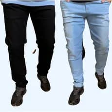 Kit 2 Calças Jeans Masculinas