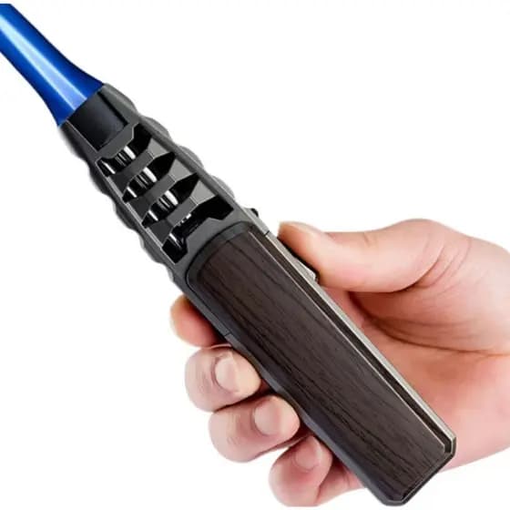 Acendedor Portátil Automático Fixo Metal - Jobon, à Prova de Vento, Sustentável e Ajuste de Fogo