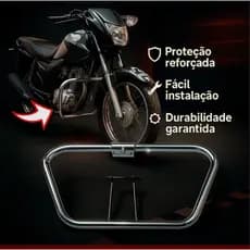Mata Cachorro Universal  Protetor de Carenagem  Todos os Anos Moto 125 150 160 Motocicleta