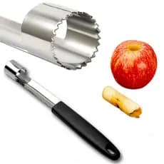Extratoir | Removedor de Talos de Frutas Inox com cabo de Plástico