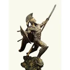 Guerreiro Espartano Leônidas de Esparta. Lançamento !!! Estatueta
