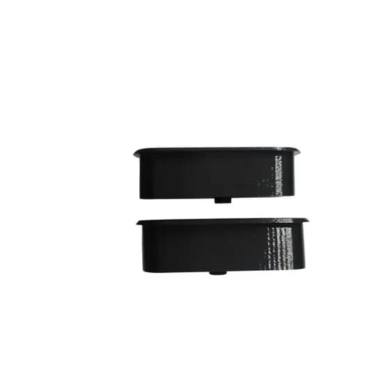Par Puxador Forro Porta Copinho Ranger 98/12 - 3d Preto/Cinza