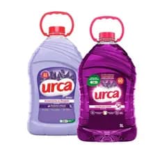 Kit Sabão Liquido Urca Lavanda 5L + Amaciante Urca Lavanda 5L