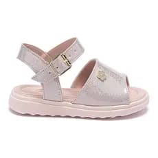 Sandália Infantil Menina Tininha Avarca Feminina Glitter Casual Moda Promoção