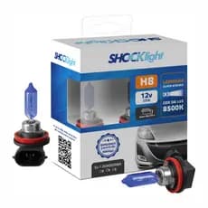 Par de Lampada H8 Super Branca para Farol de Milha